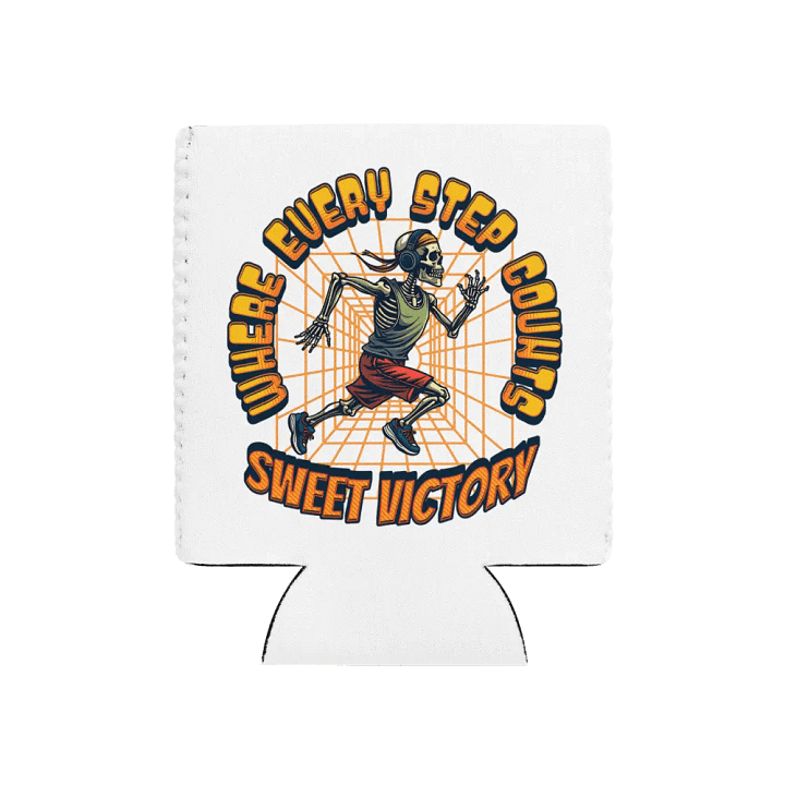 Where Every Step Counts Sweet Victory Runner Skeleton Can Cooler product image (1)