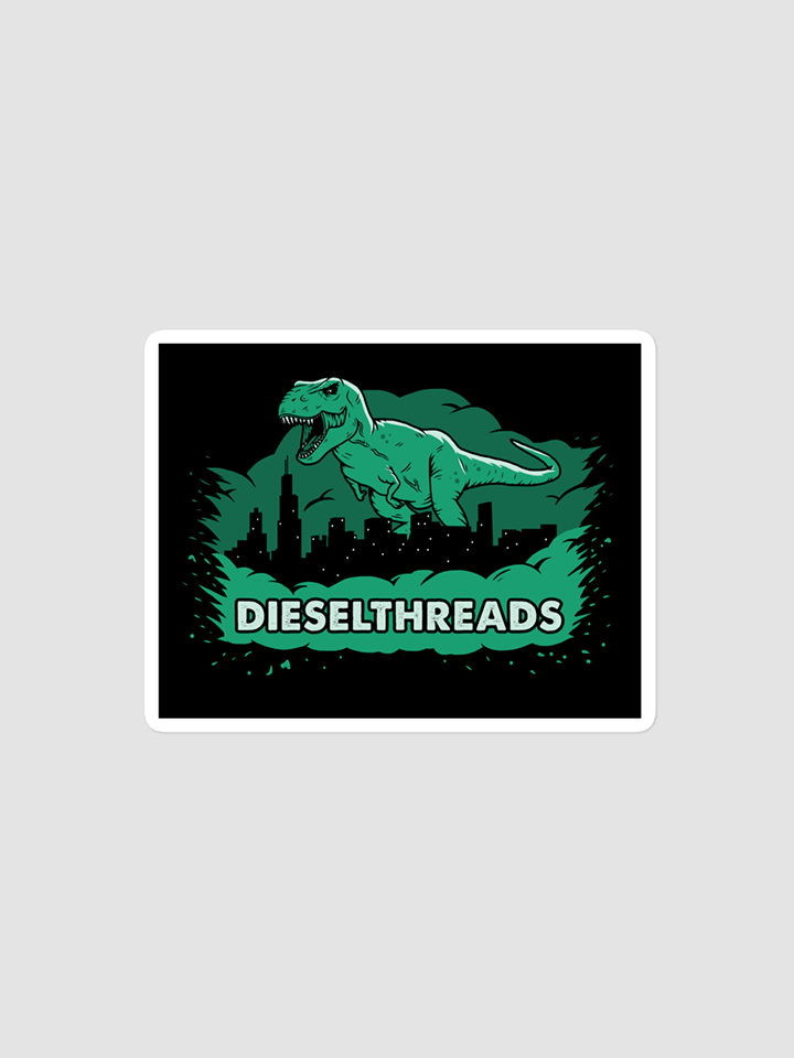 DieselThreads Classic Logo Green Sticker product image (1)