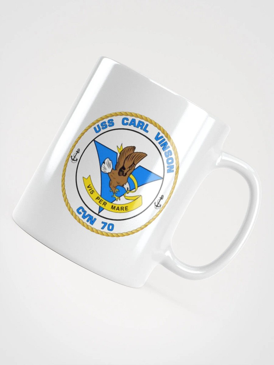 USS Carl Vinson CVN 70: White Coffee Cup product image (11)