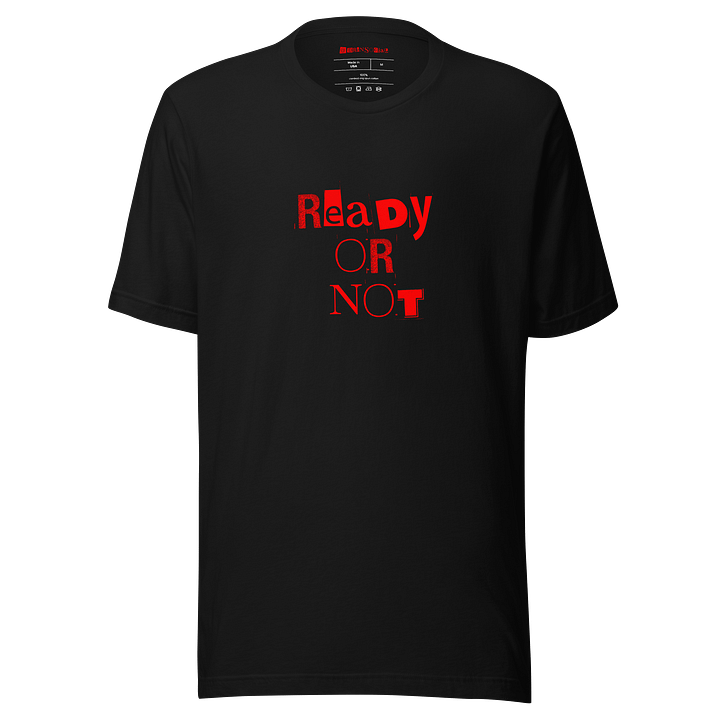 Ready or Not Red Logo Tee product image (1)