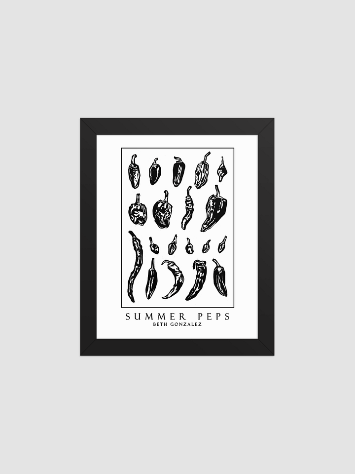 Summer Peps Matte Paper Framed Poster product image (1)