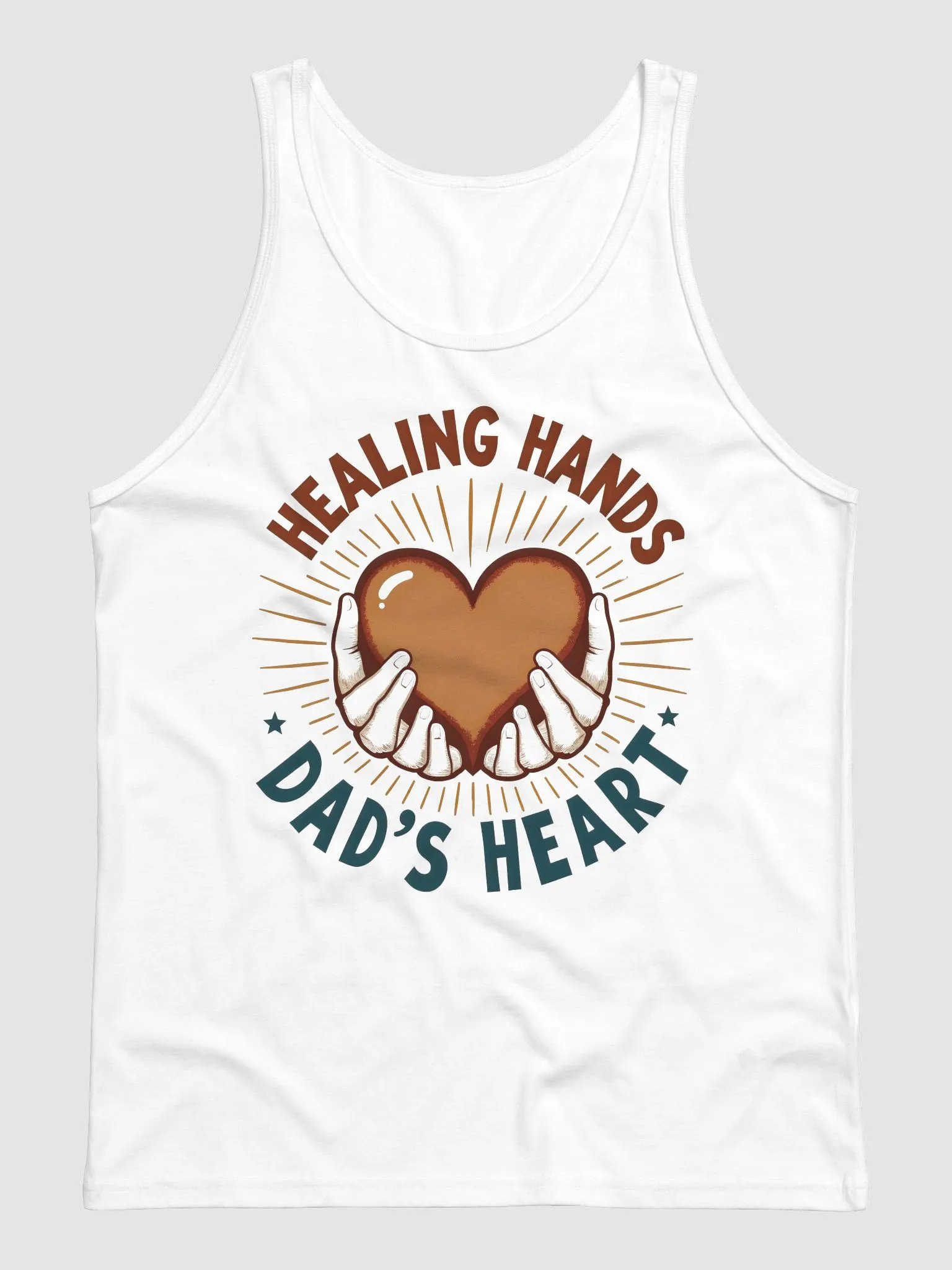 Healing Hands Dad's Heart Tank product image (1)