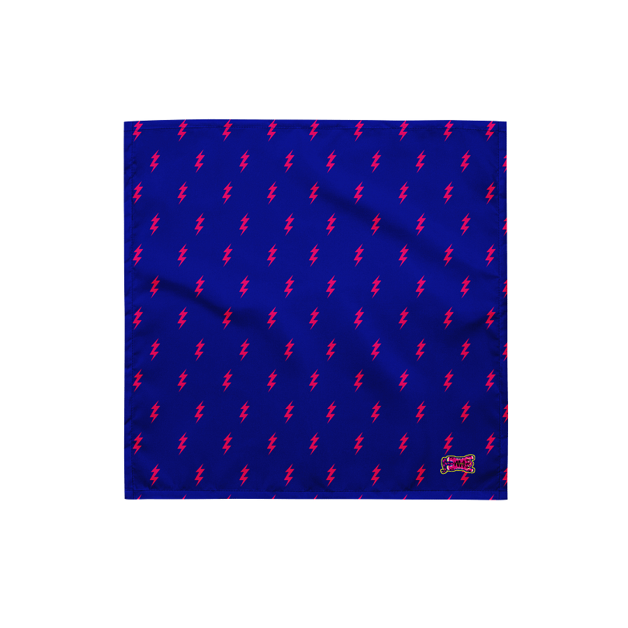 Lightning Bolt Bandana in Blue product image (3)
