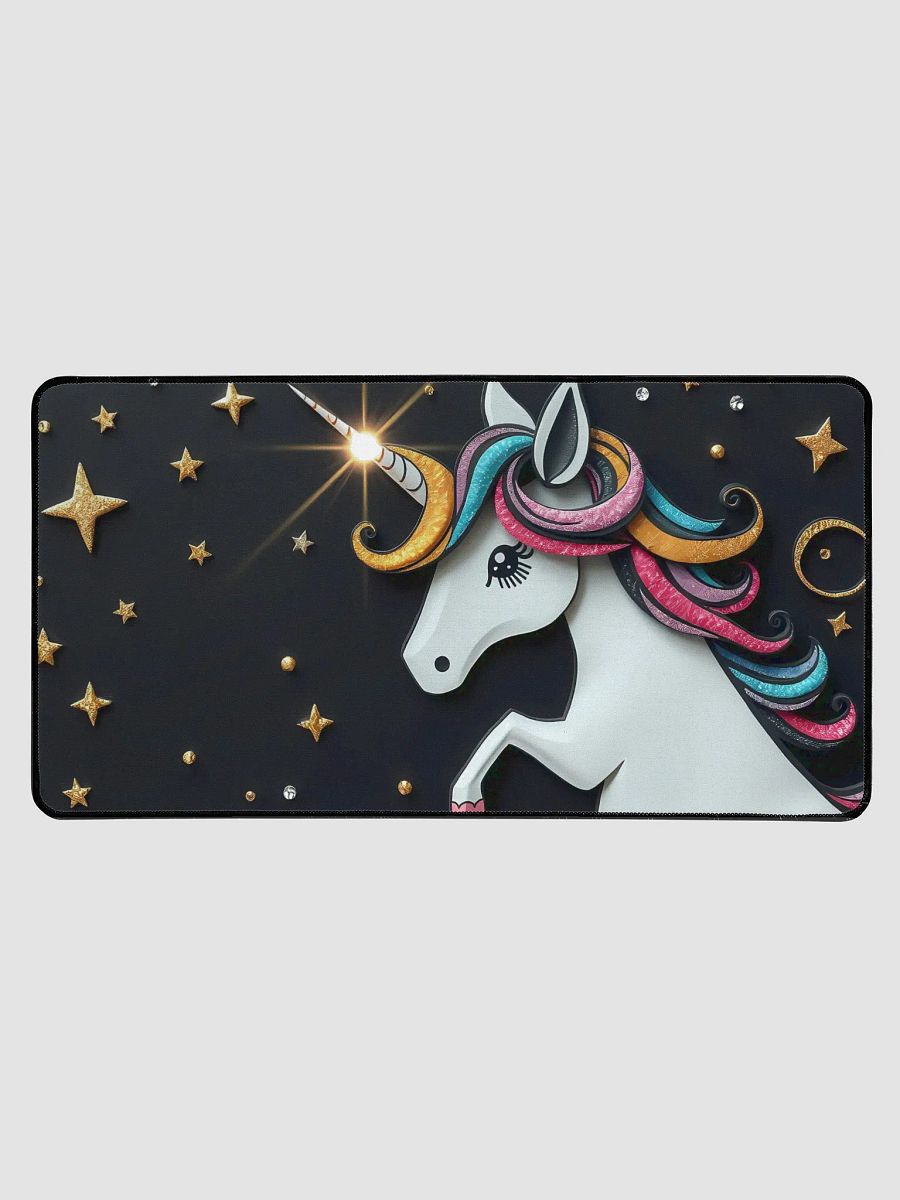 Cosmic Unicorn Desk Mat product image (1)