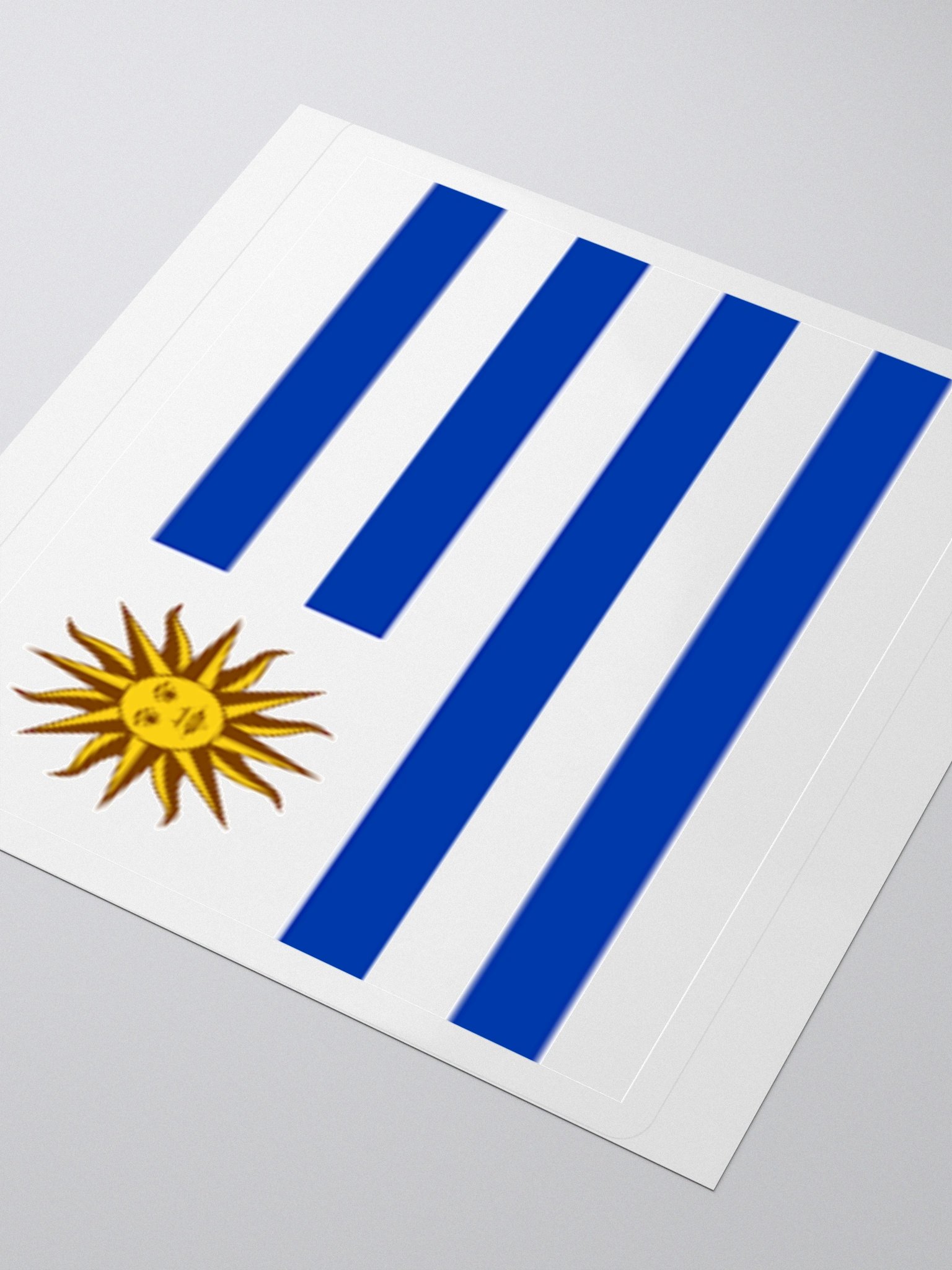 Uruguay Flag Sticker | Sun of May Design | Durable Vinyl | 3 Sizes product image (9)