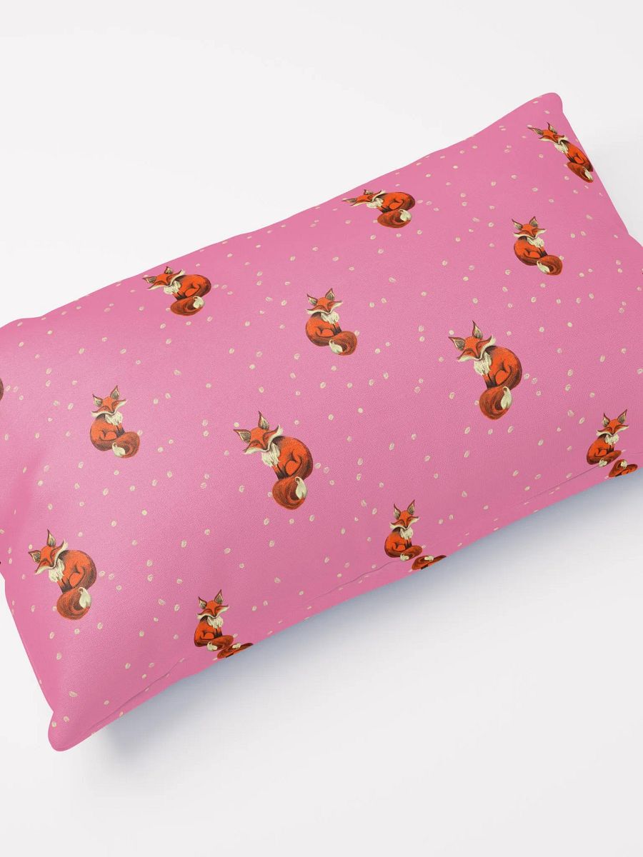 Dreamy Fox, Compliment Pink Pillow product image (4)