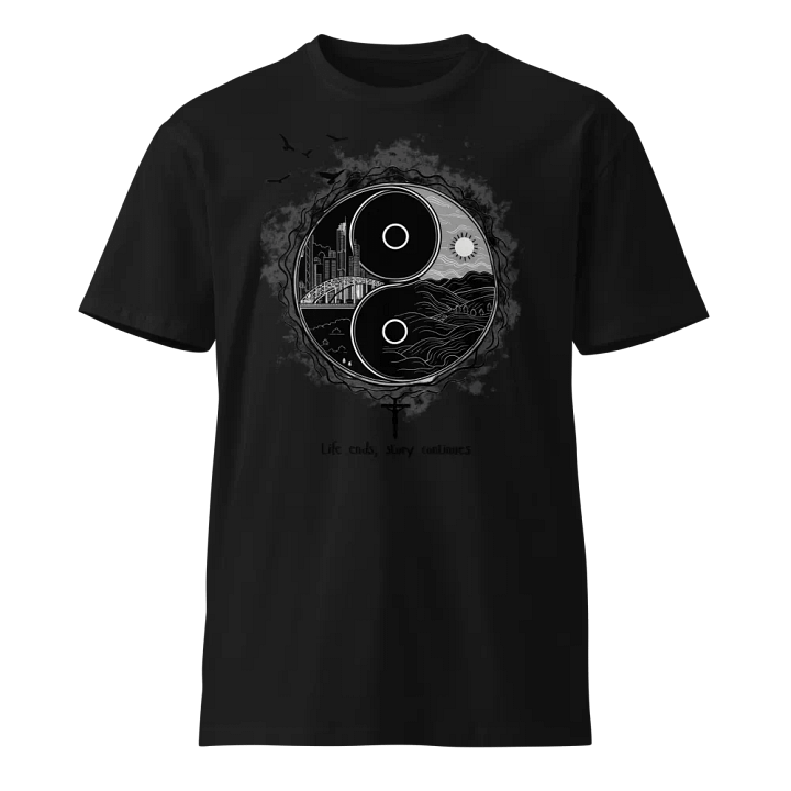 moon desgined t-shirt product image (1)