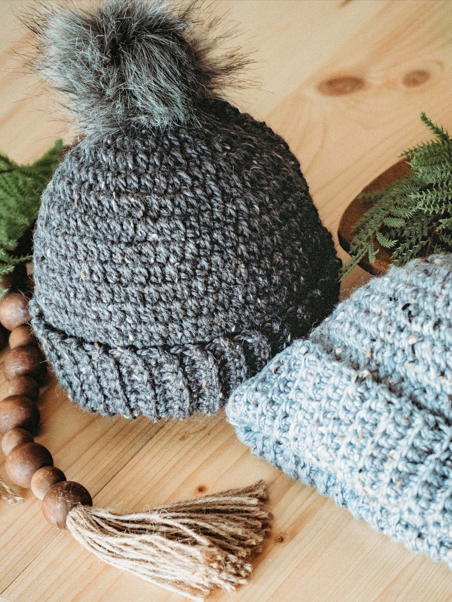 Extended Half Double Crochet Between Stitches Hat Pattern product image (5)