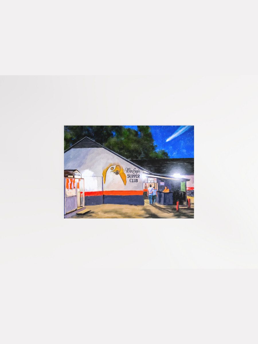 War Eagle Supper Club - Auburn Alabama Matte Poster product image (1)