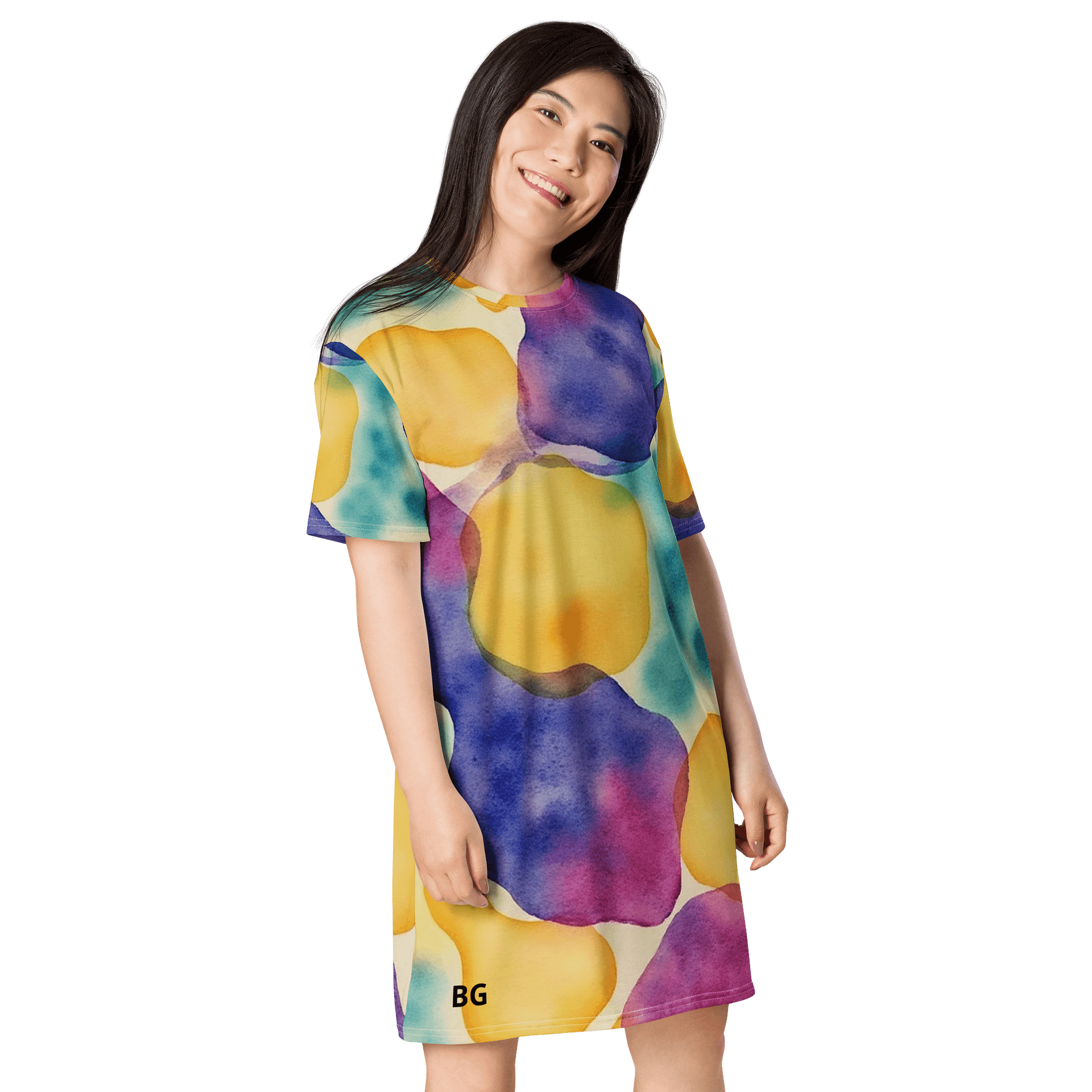 Barry Grady 'Blossom Breeze' Versatile T-Shirt Dress product image (4)