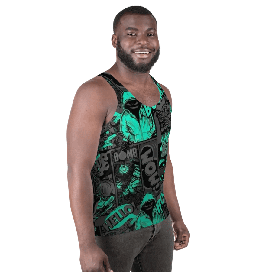 Urban Vibes Comic Tank Top product image (7)