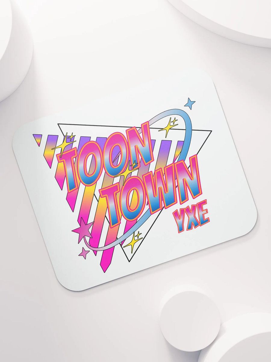 Toon Town Yxe Triangle Mouse Pad product image (5)