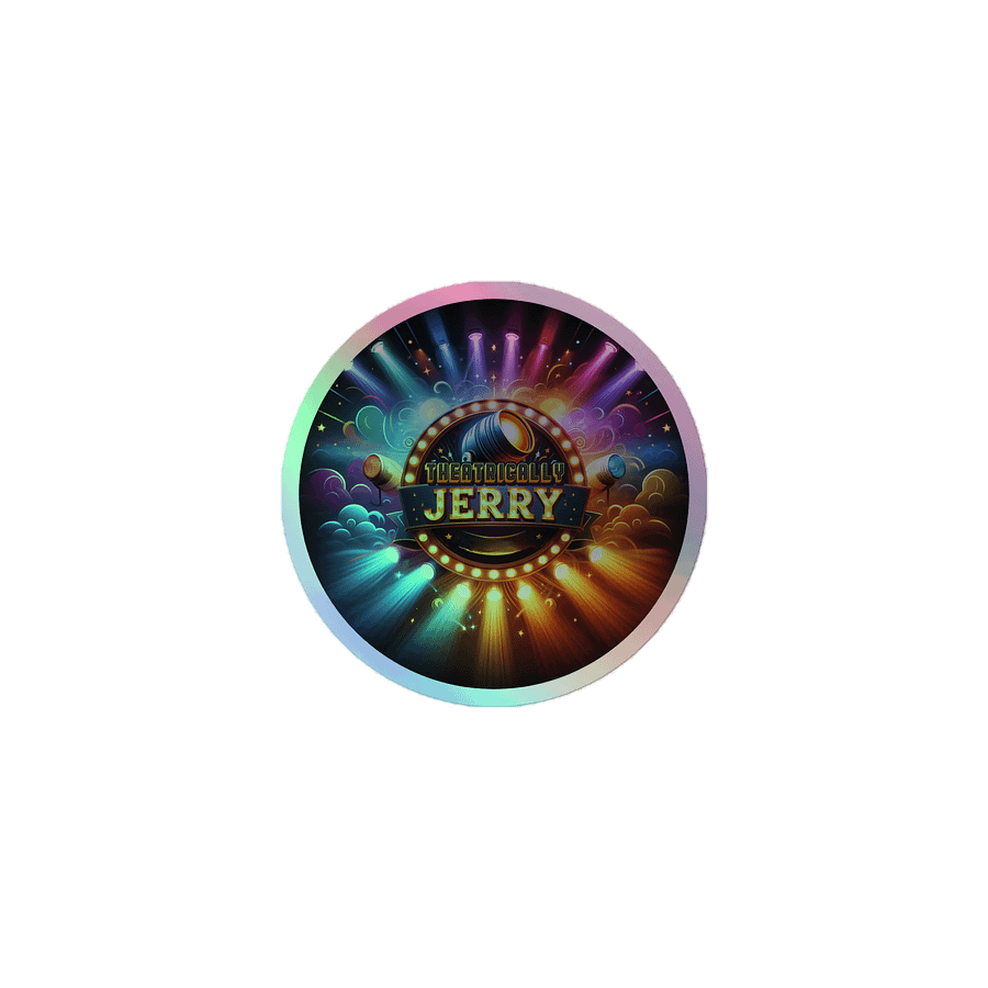 Limited Edition: Theatrically Jerry Logo Holographic Stickers! product image (1)