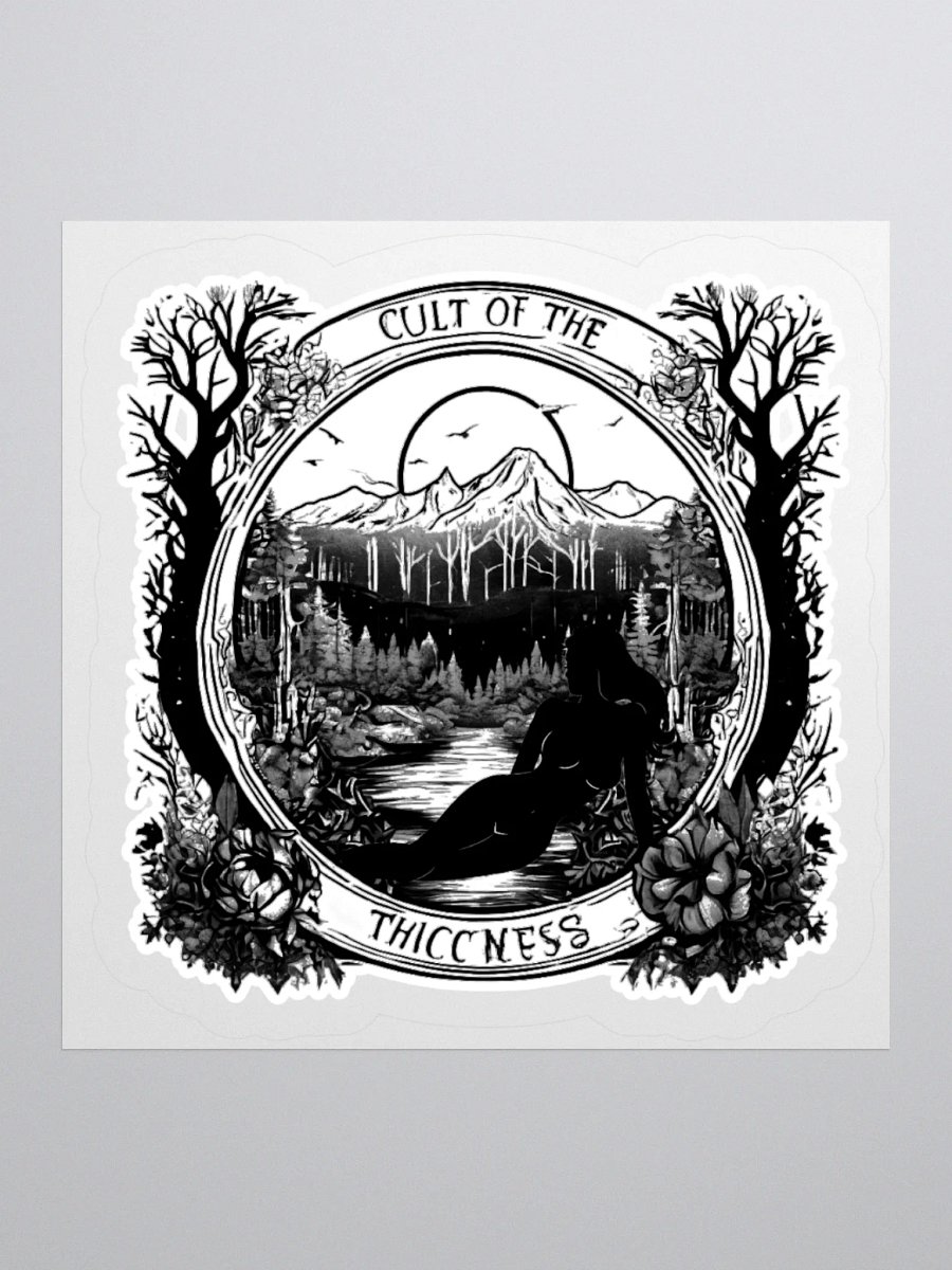 Cult of the Thiccness sticker product image (1)