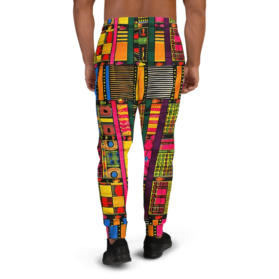 Customizable Ornate African KenteMen's Joggers product image (3)