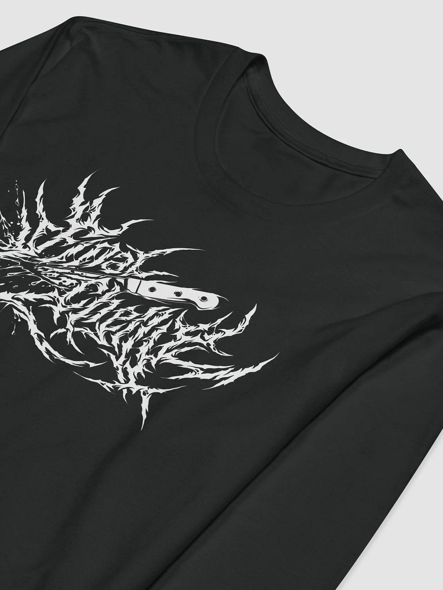 Keep It Metal White Logo Premium Fitted Printed Long Sleeve product image (3)
