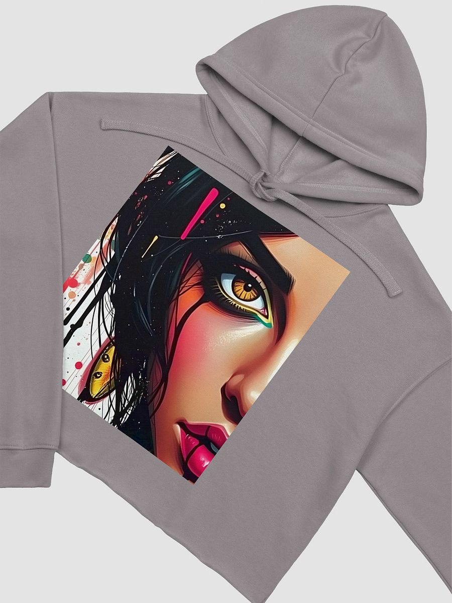 Golden Gaze Cropped Hoodie product image (3)