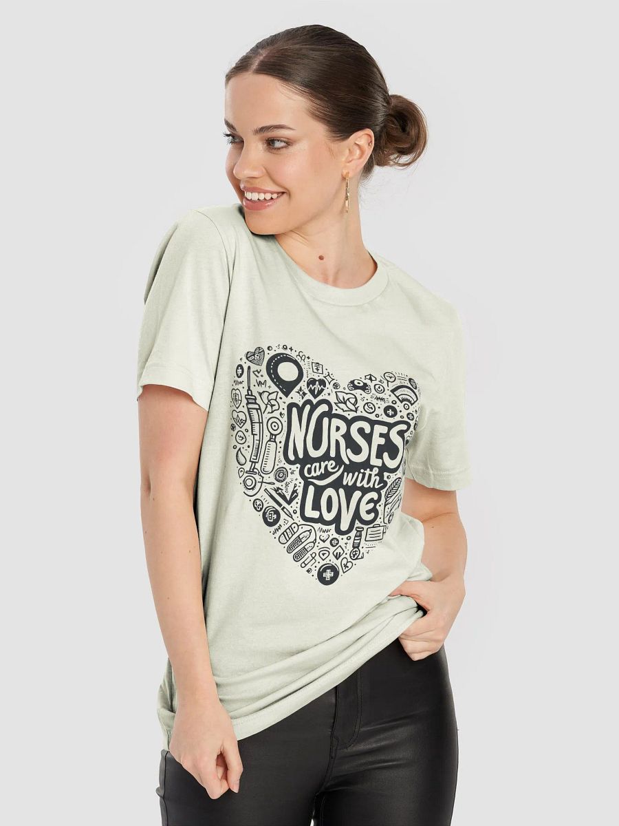 NURSES CARE WITH LOVE T-SHIRT product image (56)