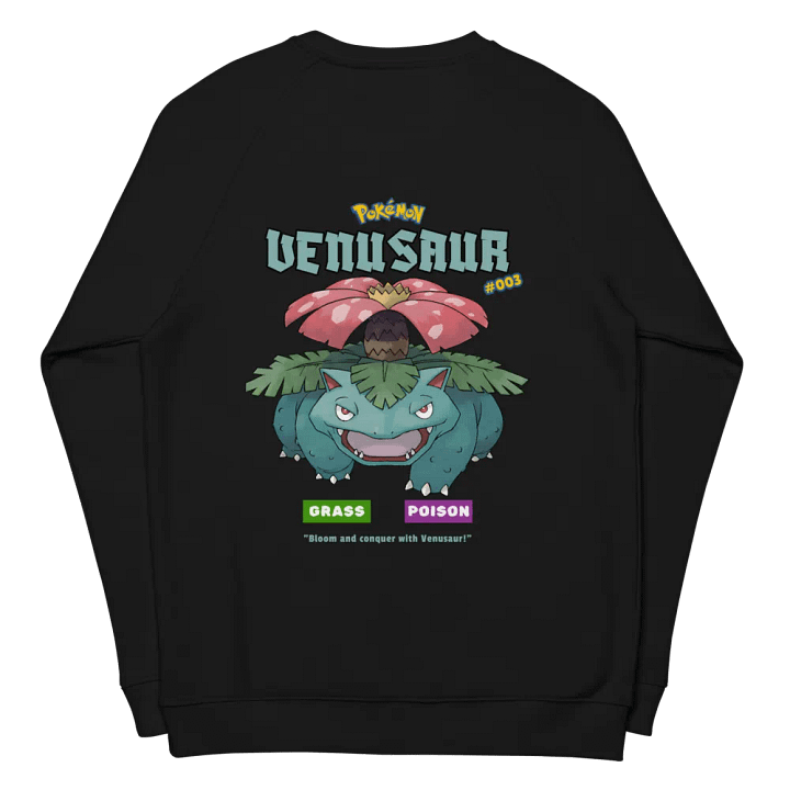 Unisex Venusaur Pokemon Sweatshirt product image (2)