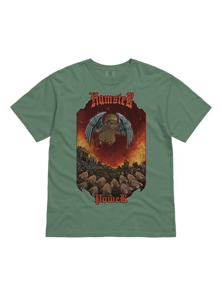 HAMSTER POWER GRAPHIC TEE (Unisex) product image (3)