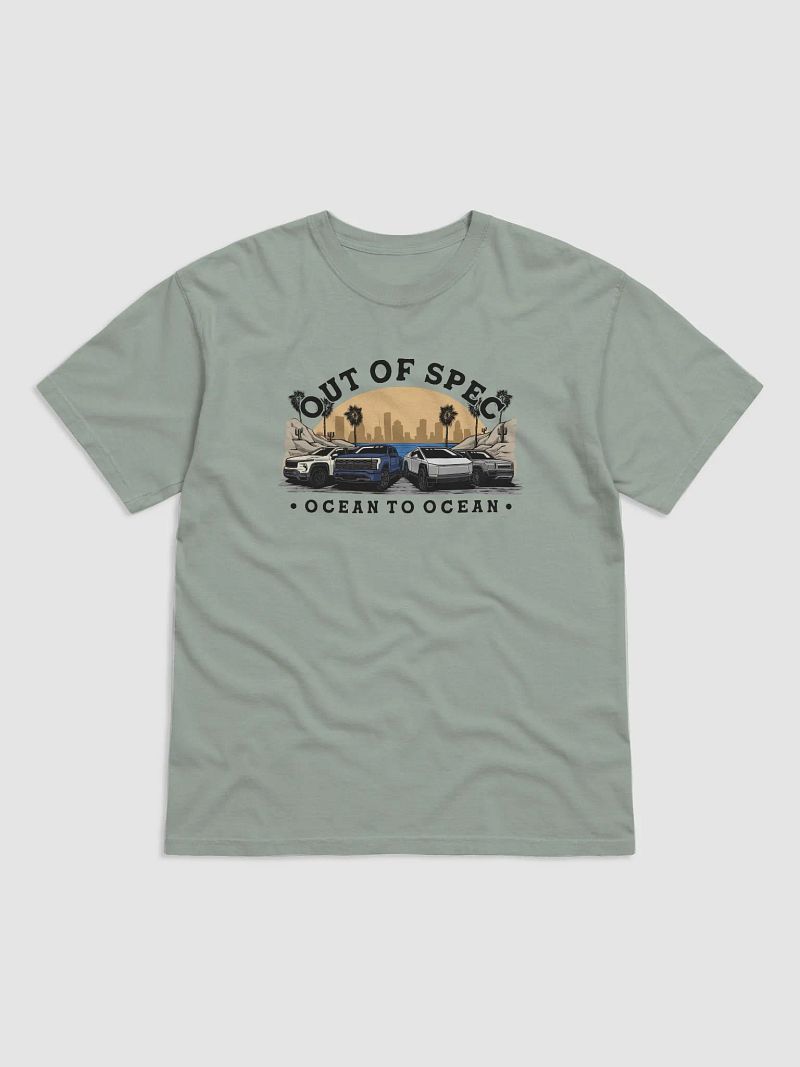 Ocean to Ocean EV Truck Race T-shirt (last chance!)