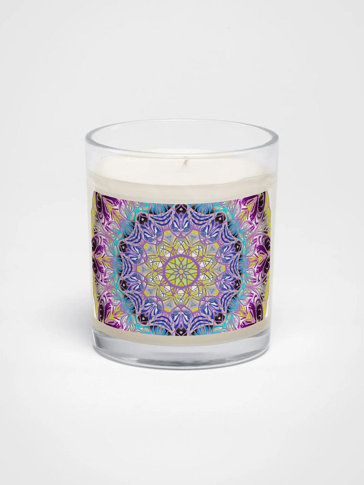 Harmonious Mandala Soy Wax Candle product image (2)