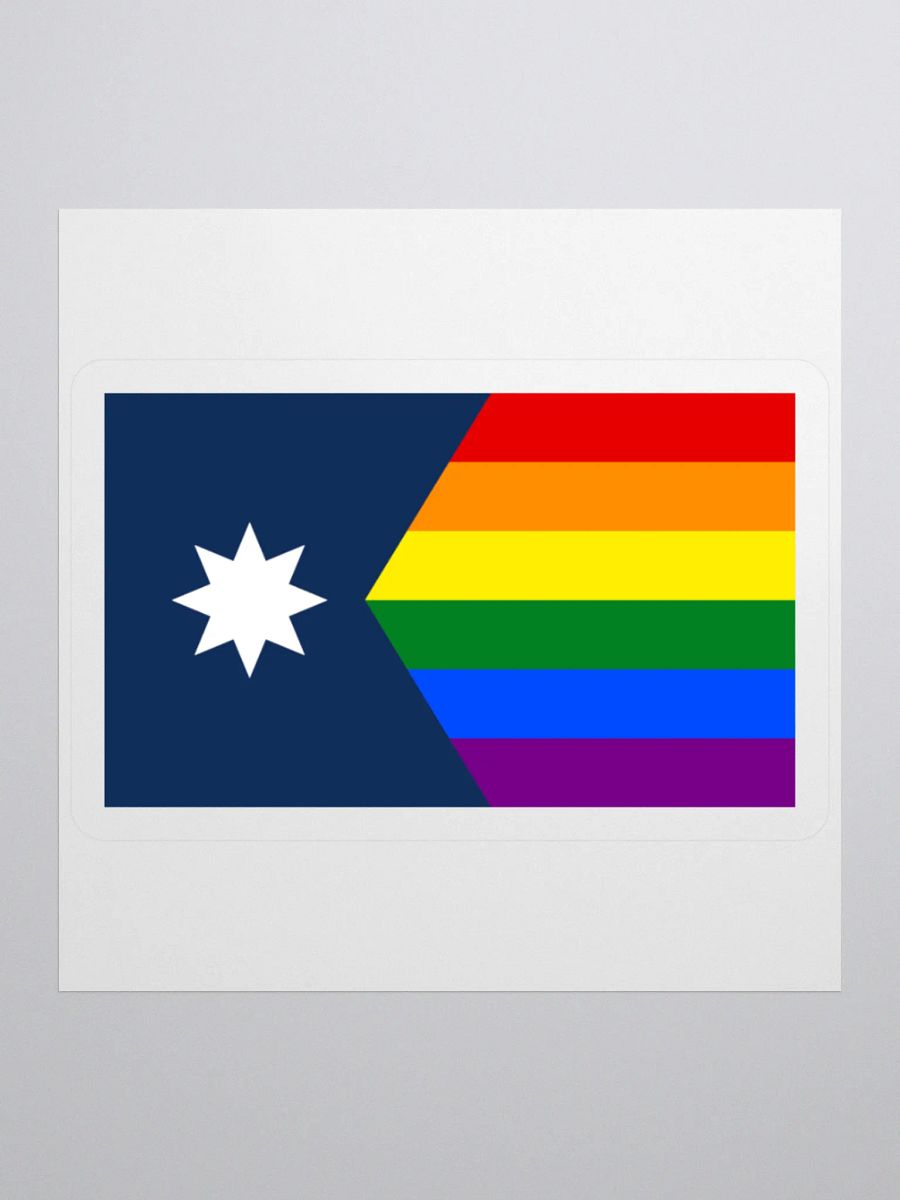 Minnesota Pride Rainbow Sticker product image (3)
