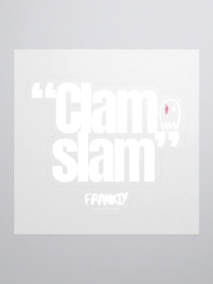 Pale Clam-Slam Sticker product image (2)