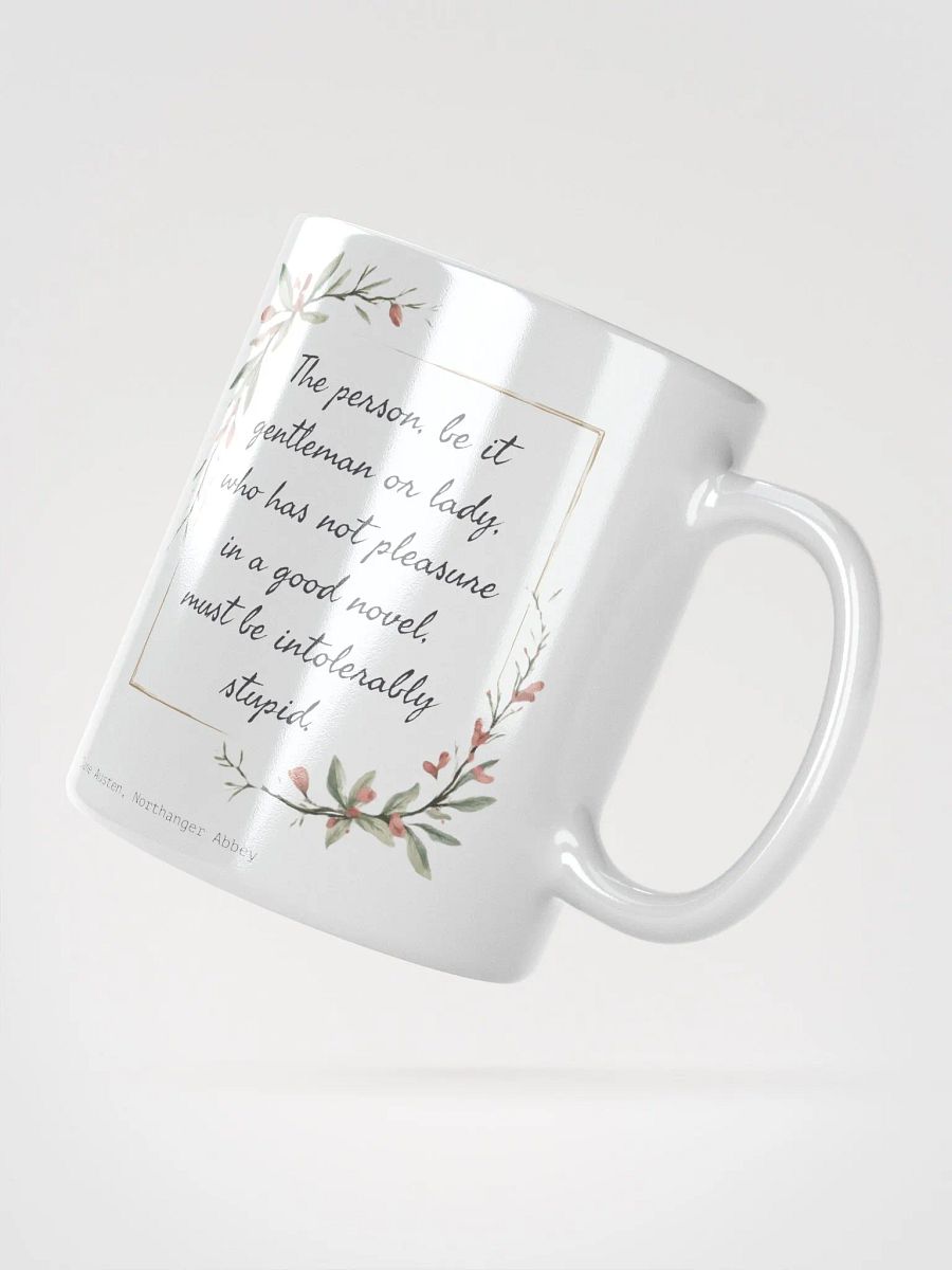 Pleasure in a Good Novel Austen Mug product image (4)