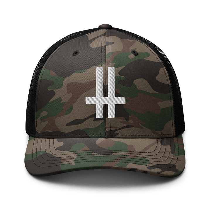 Classic Logo Camo Trucker Hat product image (2)