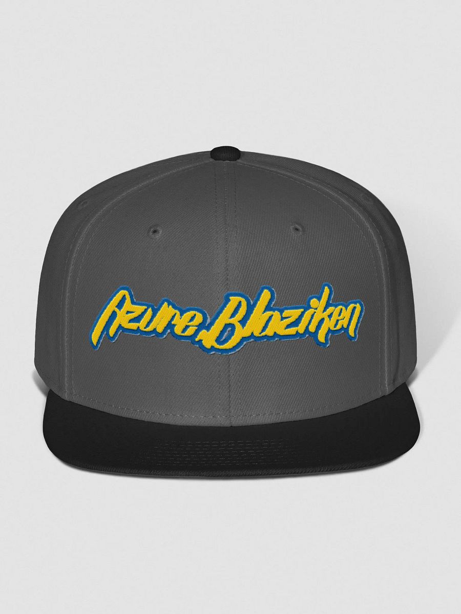 AzureBlaziken Logo Otto Wool Embroidered Snapback Hat product image (1)