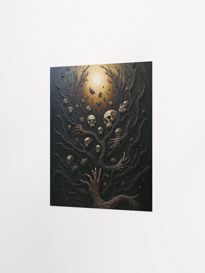 Skeletal Surrealism Matte Poster product image (14)
