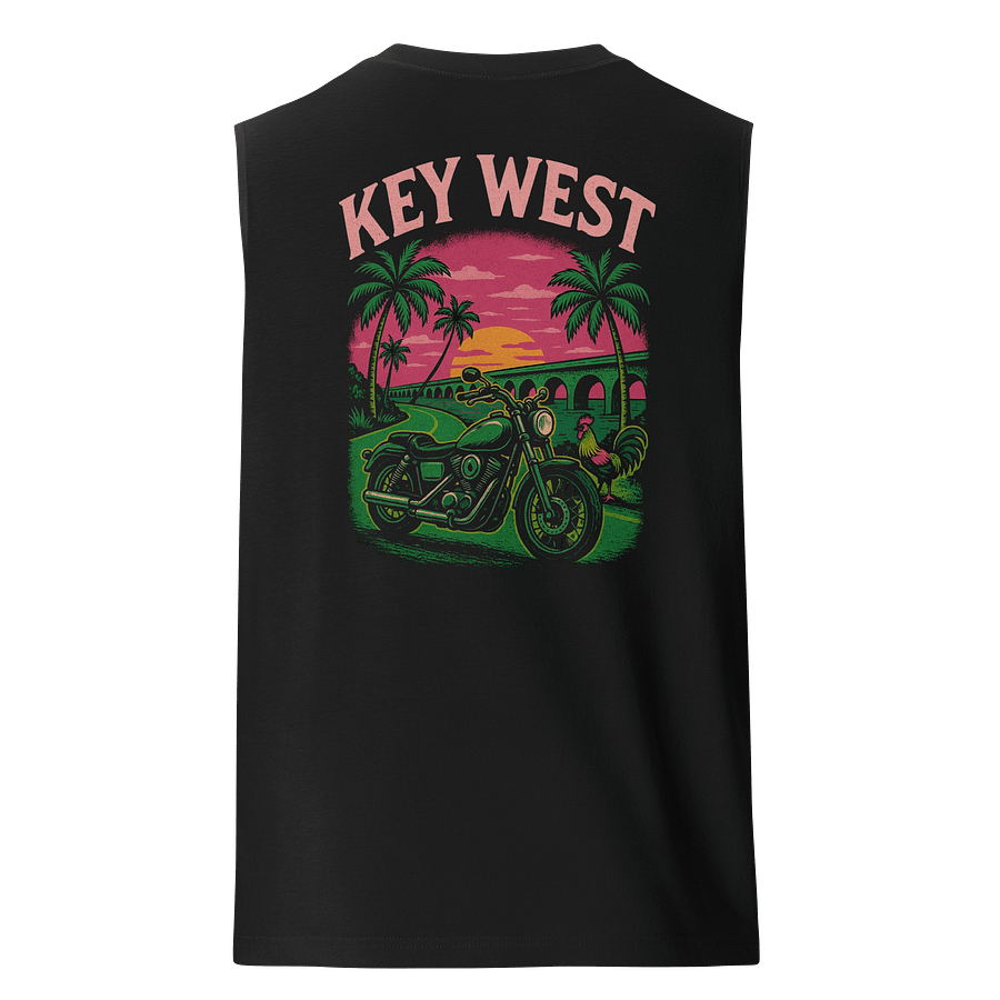 Key West Rider Rooster Men's Tank Top product image (4)