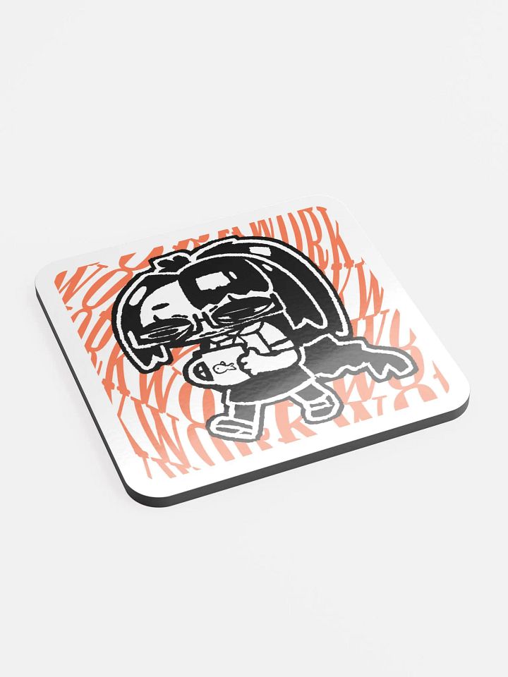 (Over)Work Coaster Orange product image (2)