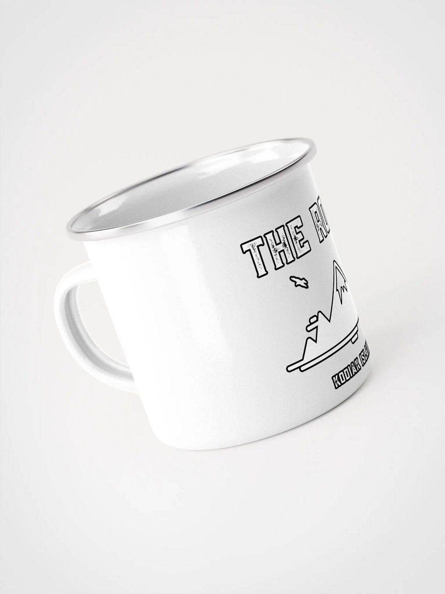 The Rock Enamel Camper Mug (White) product image (4)