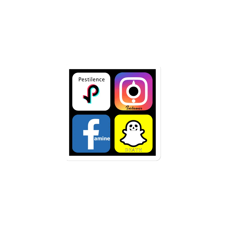 4 Apps of the Apocalypse Magnet product image (1)