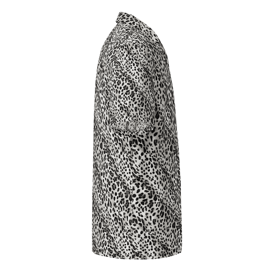 Grey Leopard Hawaiian Shirt product image (4)