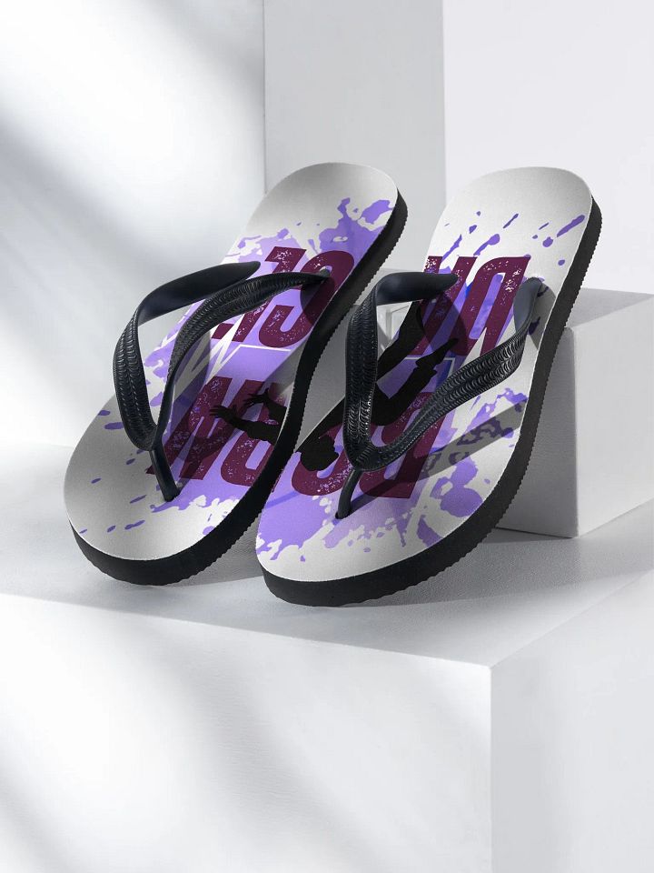Born to Dance His Silhouette Flip-Flops product image (1)