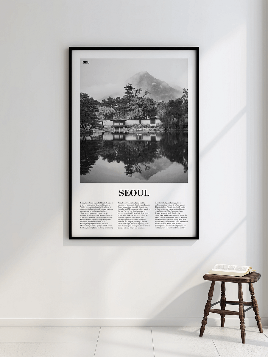 Seoul 03 Newspaper Poster product image (2)