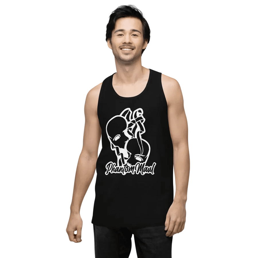White Logo Men's Tank Top product image (2)