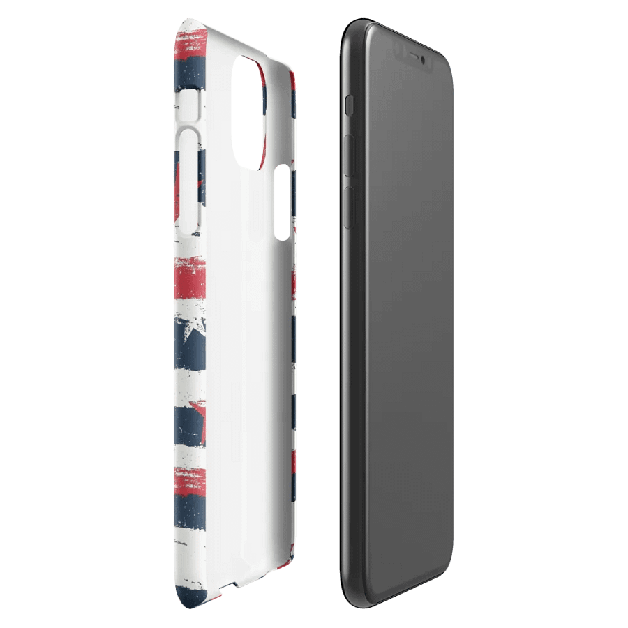 Geaux 31 Vintage Stars & Stripes iPhone Pattern Snap Case product image (47)