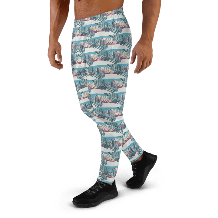 Tropical Stripes | Recycled Men's Joggers product image (2)