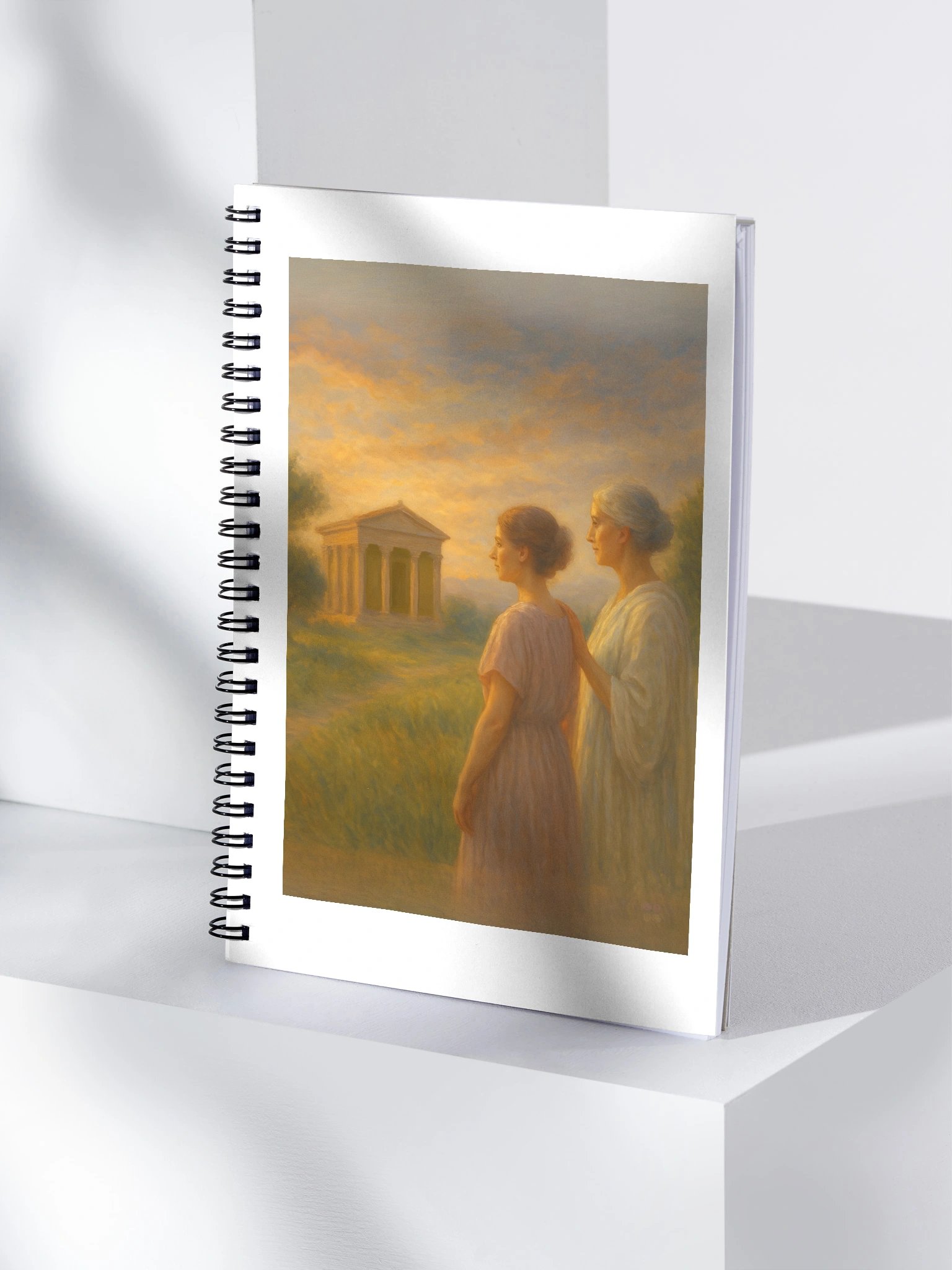 Peace Restored, Temple of Fortuna Muliebris Spiral Notebook product image (4)