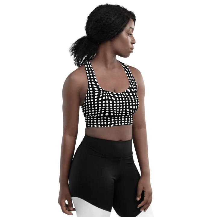 The Simone Longline Sports Bra product image (1)