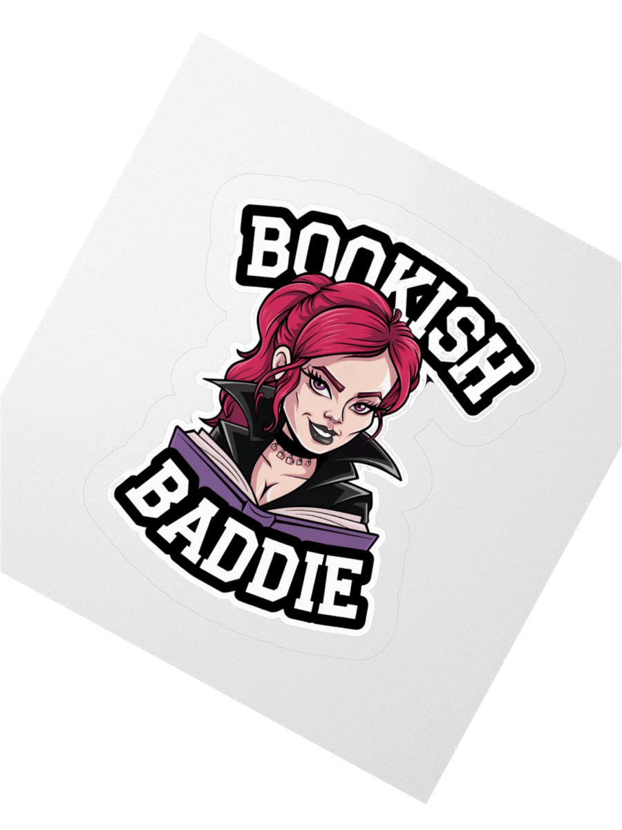 Bookish Baddie Vamp Sticker product image (6)