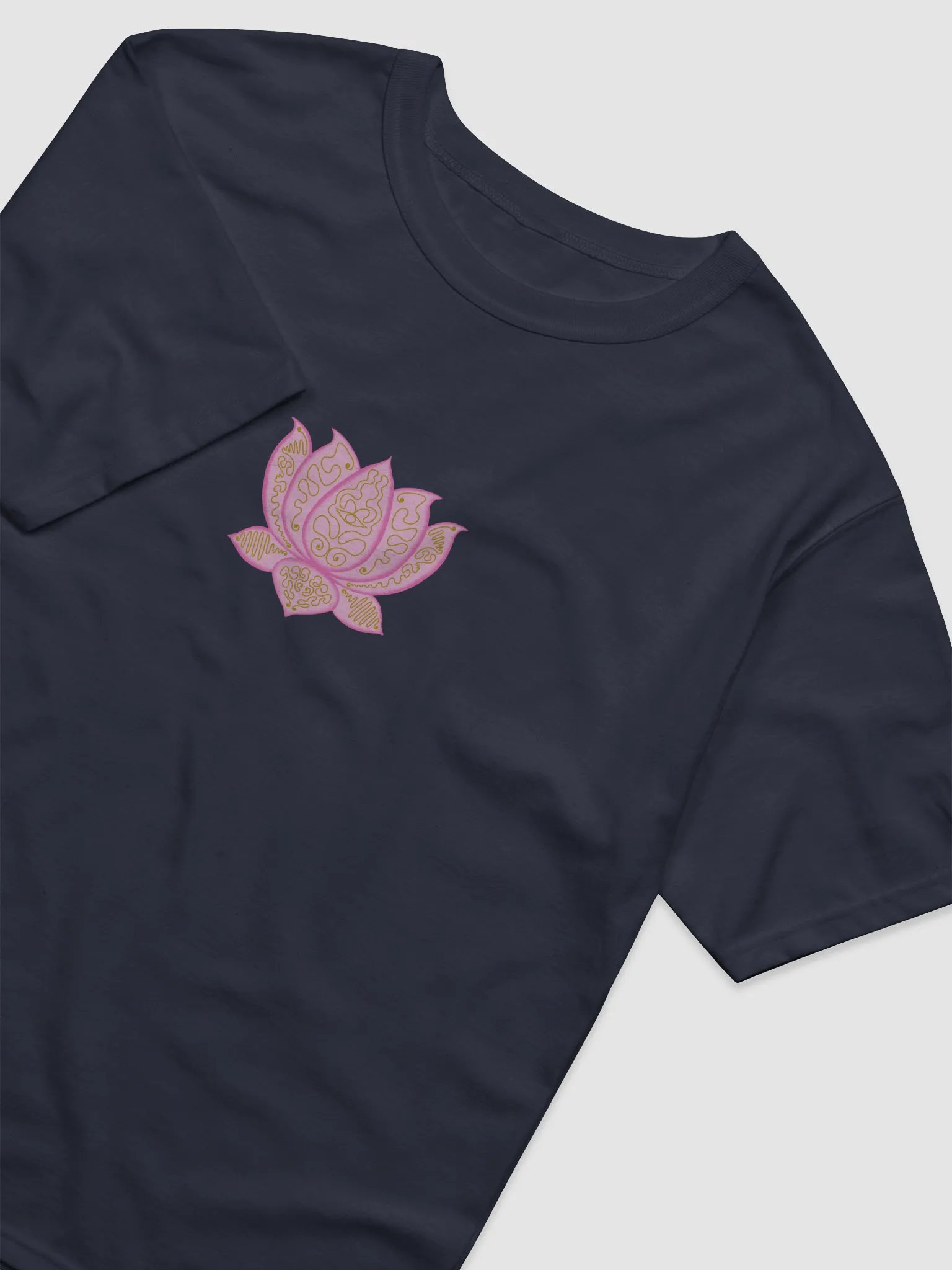 Golden Lotus Relaxed-Fit T-Shirt product image (4)