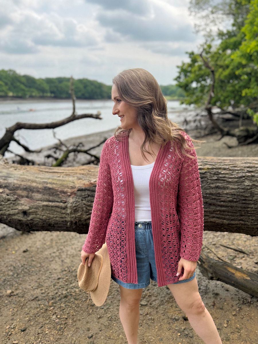 Lace Crochet Cardigan Pattern, Sizes Xs-5X with Video Tutorial product image (6)
