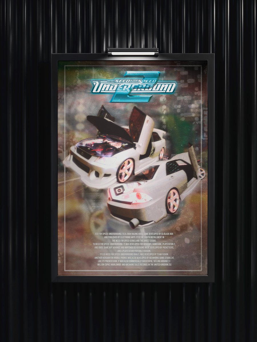 Bring Bayview to Your Wall – NFSU2 Poster Drop product image (1)