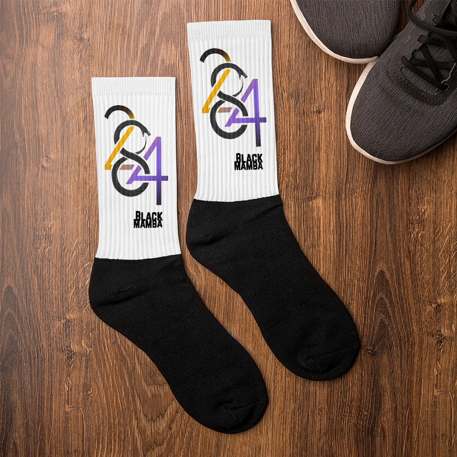 King Kobe | White/Black socks product image (6)