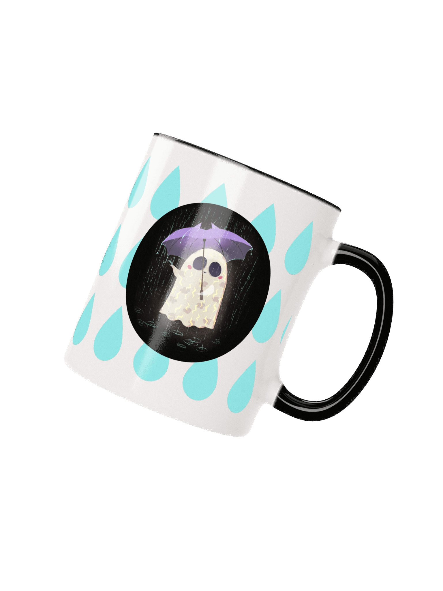 Little Ghost in the Rain - Ceramic Mug product image (9)